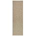 Tappeto Zizur Beige 80x250 Cm Aspetto Iuta Interni Ed Esterni - Foto miniatura 2