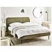 Letto Velluto A Coste Flayat 160 X 200 Cm Verde - Foto miniatura 1