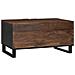 Tavolino da Caffè 80x50x40 cm Legno massello e legno ingegnerizzato - Foto miniatura 5