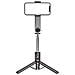 Selfie Stick In Acciaio Inossidabile Con Luce Di Riempimento Rimovibile - Treppiede Bluetooth Estensibile Con Scatto Remoto - Foto miniatura 1