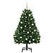 Albero di Natale artificiale Verde 150 cm PVC e Metallo - Foto miniatura 3