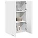 Armadio pensile Riga Bianco 60 x 31 x 100 cm Legno multistrato - Foto miniatura 3