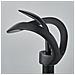 Rubinetto per lavabo da bagno, Blackswan, tipo M179, modello nero opaco con bocca a cascata, misura 15 cm - Foto miniatura 3