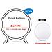 Telone Bianco Rotondo Per Arco 200cm (6.6ft) - Decorazioni Perfette Per Matrimoni E Feste - Foto miniatura 2