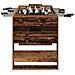 Tavolo da Foosball Legno vecchio 146,5 x 74 x 85 cm - Foto miniatura 5
