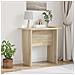 Tavolo consolle Rovere Sonoma 93 x 40 x 75 cm Legno multistrato - Foto miniatura 2