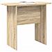 Tavolo consolle Rovere Sonoma 93 x 40 x 75 cm Legno multistrato - Foto miniatura 3