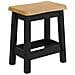 Sgabello da bar EKAI 2 pcs Nero 40 x 29 x 45,5 cm - Foto miniatura 3