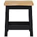 Sgabello da bar EKAI 2 pcs Nero 40 x 29 x 45,5 cm - Foto miniatura 4
