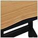 Sgabello da bar EKAI 2 pcs Nero 40 x 29 x 45,5 cm - Foto miniatura 8