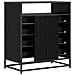 Mobile con Cassetti 4-Cassetto Rovere nero 70 x 41 x 83,5 cm - Foto miniatura 4