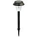 Lampada da Giardino Solare in Pvc colore Nero tecnologia Led - Foto miniatura 2