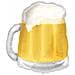 Boccale Di Birra Gonfiabile Taglia Unica - Foto miniatura 1