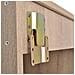Mobili da Bagno con Lavabo Set 3 pz Beige - Foto miniatura 7
