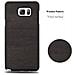 Custodia Compatibile Con Samsung Galaxy Note 5 In Woody Nero - Hard Case Coperchio Di Protezione In Look Legno Contro I Graffi E Gli Urti - Foto miniatura 7
