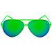 Occhiali 0200-033-000. Occhiali Da Sole, Colore Verde. Unisex. - In ordine - Foto miniatura 5