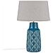 Lampada Da Tavolo In Ceramica Blu Thaya - Foto miniatura 1