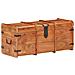 Baule 90x40x40 Cm In Legno Massello Di Acacia - Foto miniatura 1