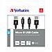 48875 Cavo USB 1 m Micro-USB A USB A Nero - Foto miniatura 2