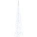 Cono Di Luce Led Decorativo Acrilico Blu 90 Cm - Foto miniatura 1