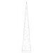 Cono Di Luce Led Decorativo Acrilico Blu 90 Cm - Foto miniatura 7