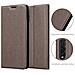Custodia Compatibile Con Oppo Find X2 In Bruno Caffè - Coperchio Protettiva Con Chiusura Magnetica, Funzione Stand E Tasca Per Le Carte - Foto miniatura 5