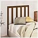 Testiera Per Letto Miele 106x4x100 Cm In Legno Massello Di Pino - Foto miniatura 3