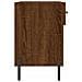Panca Porta Scarpe Rovere Marrone 102x35x55cm Legno Multistrato - Foto miniatura 2