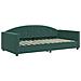 Letto Da Giorno Verde Scuro 100x200 Cm In Velluto - Foto miniatura 1