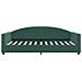 Letto Da Giorno Verde Scuro 100x200 Cm In Velluto - Foto miniatura 2
