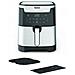 Easy Fry & Grill Ey801d 6,5 L Indipendente 1650 W Friggitrice Ad Aria Calda Nero, Acciaio Inossidabile - Foto miniatura 1