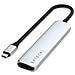 Hub Usb-c Slim Multiport 6-in-1 4k Con Erogazione Di Potenza 100w, Argento - Foto miniatura 1