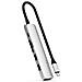 Hub Usb-c Slim Multiport 6-in-1 4k Con Erogazione Di Potenza 100w, Argento - Foto miniatura 2