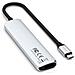 Hub Usb-c Slim Multiport 6-in-1 4k Con Erogazione Di Potenza 100w, Argento - Foto miniatura 3