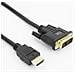 AK3734 cavo e adattatore video 1 m HDMI tipo A (Standard) DVI-D Nero - Foto miniatura 1