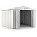 Box In Lamiera Zincata Per Esterno 327x269cm X H 215cm - 132 Kg - 8,80mq Biano - Foto miniatura 2