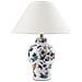 Lampada Da Tavolo Moraca Porcellana Bianco /blu - Foto miniatura 2