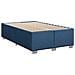 Giroletto a Molle con Materasso Blu 120x190 cm in Tessuto - Foto miniatura 5