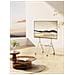 EW1582 Supporto TV a parete 2,18 m (86") Bianco, Legno - Foto miniatura 3