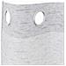 Tende con tende 2 pcs Grigio chiaro 140x175cm Poliestere - Foto miniatura 5