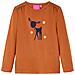 Maglietta da Bambina a Maniche Lunghe Cognac 140 - Foto miniatura 1