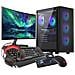 Pc Gaming Ryzen 7 5700x - Ram 16gb - Rtx 5060 - Ssd 1tb M. 2 - Wifi - 27"" - W11 Pro - Foto miniatura 1