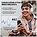 V80 Cuffie ibride con cancellazione attiva del rumore, Bluetooth over ear auricolari, 45h Autonomia, Audio Hi-Res - Avorio - Foto miniatura 1