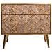 Cassettiera In Legno Marrone 73x36x65h - Foto miniatura 2