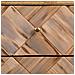 Cassettiera In Legno Marrone 73x36x65h - Foto miniatura 6