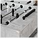Tavolo da Foosball Grigio Cemento 146,5 x 74 x 85 cm - Foto miniatura 3