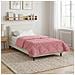 Duvet Estivo Rosa 140 x 220 cm Microfibra e Fleece Teddy - Foto miniatura 2