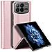 Cover per Mix Fold 4 5G - PC+Pelle /PU, Rosa - Foto miniatura 1