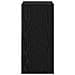 Comodino Rovere Nero 30,5 x 27 x 59,5 cm Legno multistrato - Foto miniatura 7