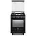 DMN 64 LSG cucina Elettrico Gas Nero - Foto miniatura 1